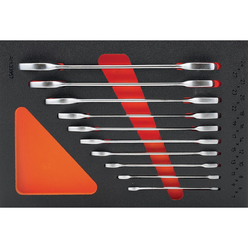 Bandeja flexible A para 10 llaves planas